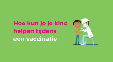 Folder: Hoe kun je je kind helpen tijdens een vaccinatie