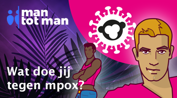 Mpox informatie via website Man tot Man