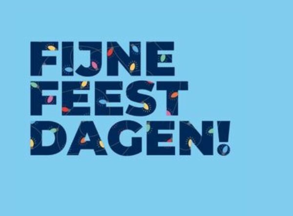 Fijne feestdagen!