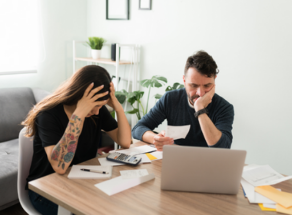 Veel stress door financiële zorgen