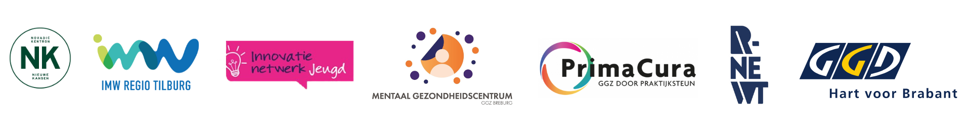 Samenwerkingspartners: Jongeren, ouders en hun netwerk, 2College, Theresialyceum, d'Oultremontcollege, Mill Hill College, Campus 013, Gemeente Tilburg, Mentaal Gezondheidscentrum GGz Breburg, Innovatie Netwerk Jeugd, PrimaCura, R-Newt, IMW regio Tilburg, GGD Hart voor Brabant