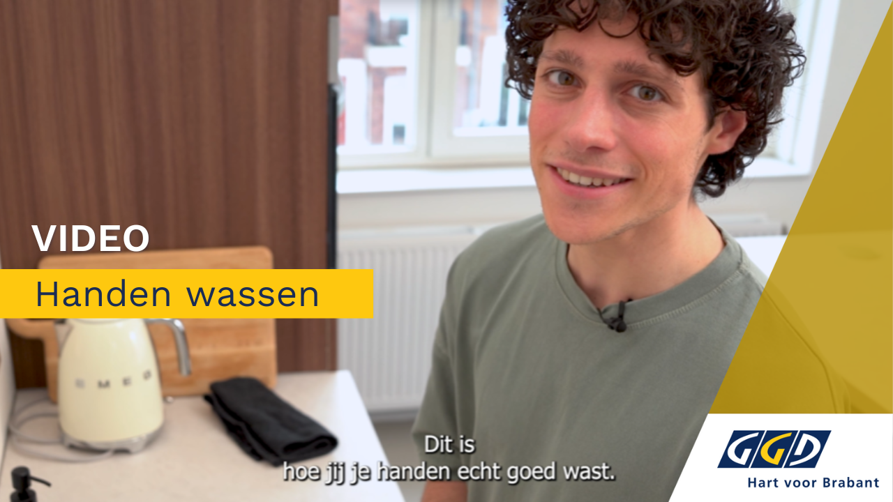Handen wassen