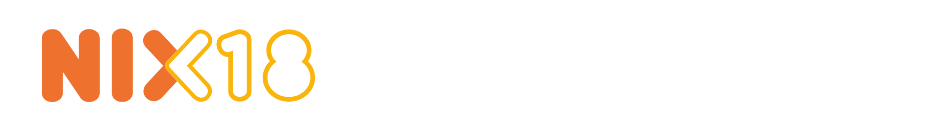 Header met alleen het logo van NIX18